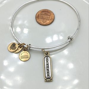 Alex and Ani Rafaleian Silver Strength Bracelet